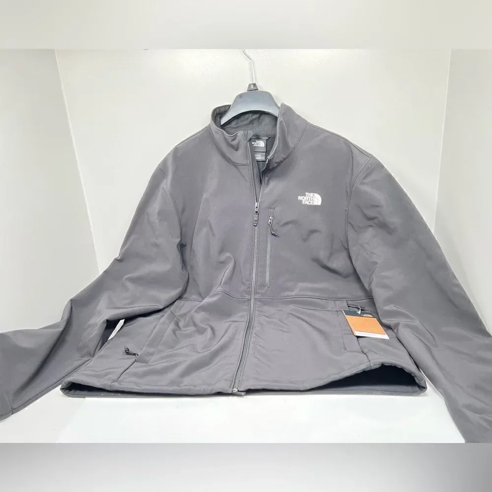 Mens XL The North Face Windwall Jacket  Full Zip Black Mens Size Extra-Large